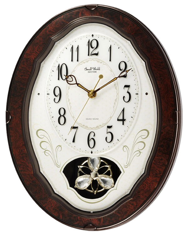 Rhythm Caprice Musical Motion Wall Clock