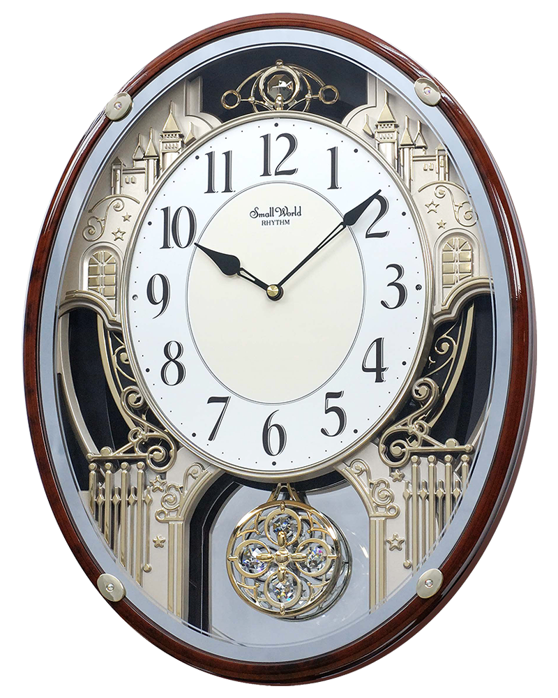 Rhythm Chateau Musical Motion Wall Clock Alexander Clocks and Watches
