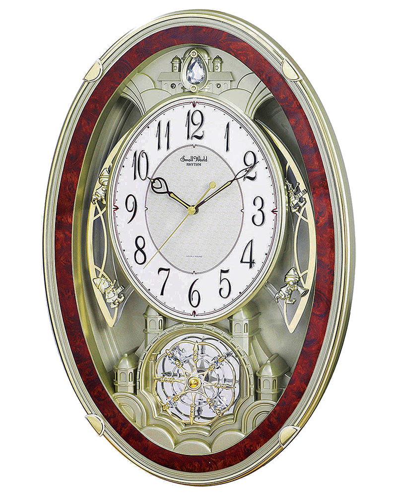 Rhythm Enchantment Musical Motion Wall Clock