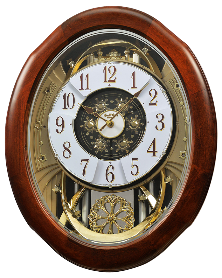 Rhythm Magnificent Musical Magic Motion Wall Clock Alexander Clocks