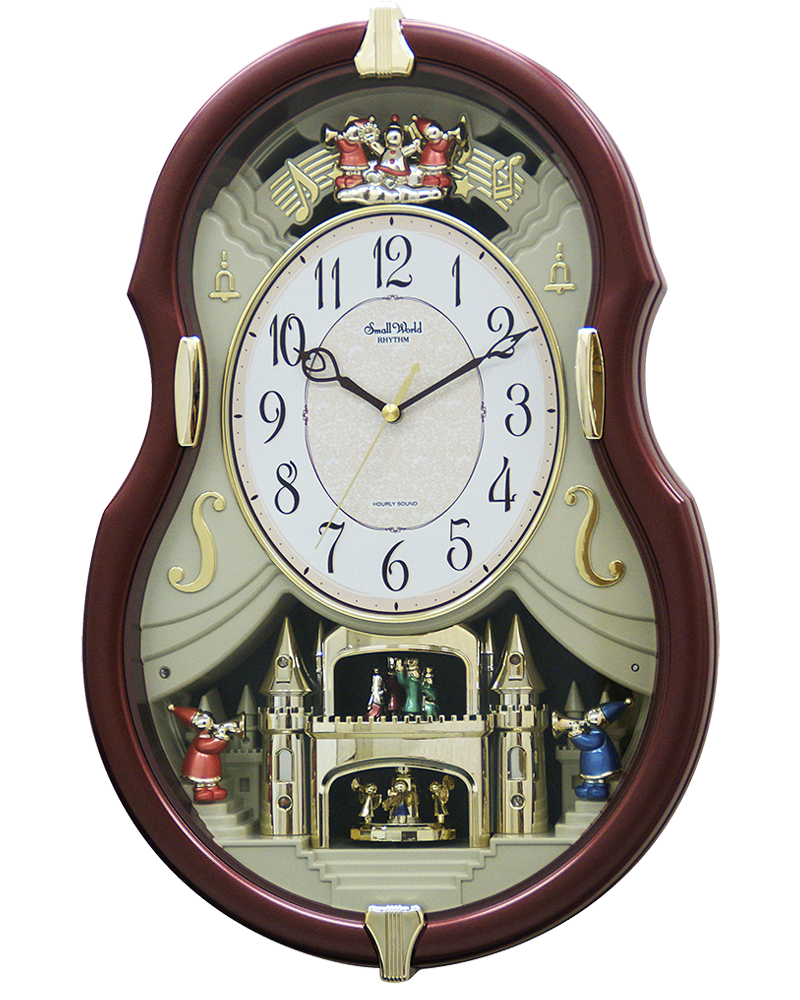 Rhythm Viola Entertainer II Musical Motion Clock