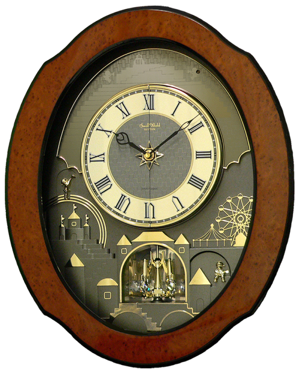 Rhythm Timecracker Ultra II Musical Magic Motion Wall Clock