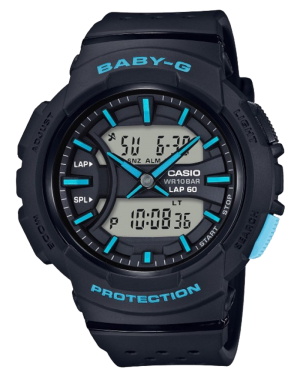 Casio-BGA240-1A3-Baby-G-Women's-Watch-Black