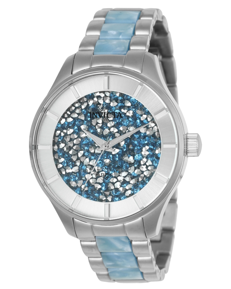 INVICTA ANGEL WOMENS QUARTZ 40MM STAINLESS STEEL CASE LIGHT  display picture 3